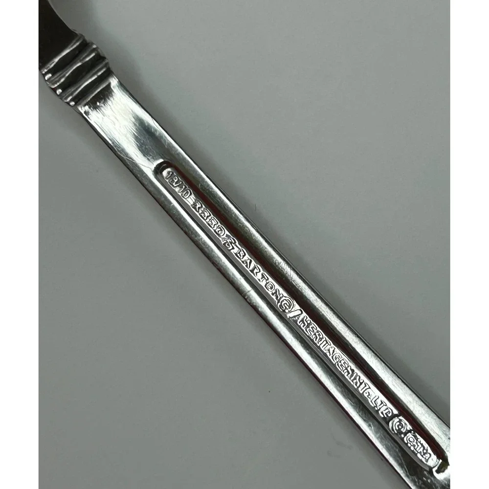 Reed & Barton REGENT (Stainless) 18/10 Iced Tea Spoons Heritage Mint LOT of 7